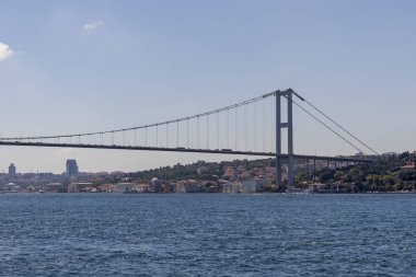 Boğaz'dan İstanbul şehrine panorama