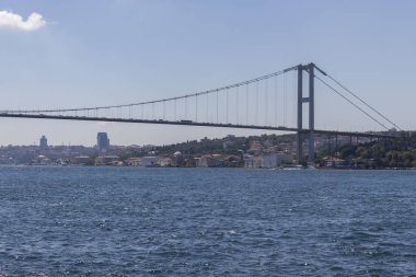 Boğaz'dan İstanbul şehrine panorama