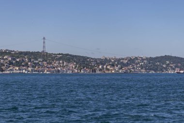 Boğaz'dan İstanbul şehrine panorama