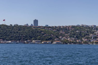 Boğaz'dan İstanbul şehrine panorama