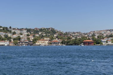 Boğaz'dan İstanbul şehrine panorama