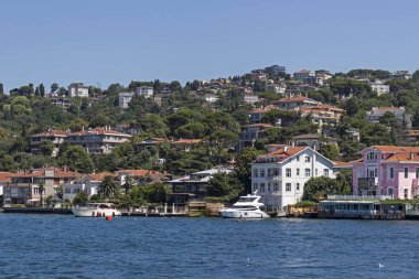 Boğaz'dan İstanbul şehrine panorama