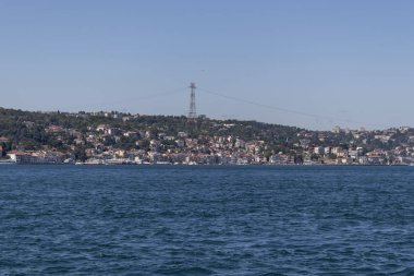 Boğaz'dan İstanbul şehrine panorama