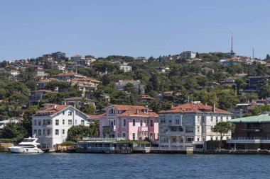 Boğaz'dan İstanbul şehrine panorama