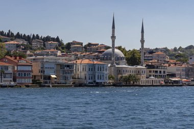 Boğaz'dan İstanbul şehrine panorama