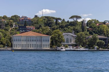 Boğaz'dan İstanbul şehrine panorama