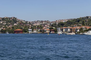 Boğaz'dan İstanbul şehrine panorama