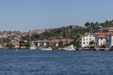 Boğaz'dan İstanbul şehrine panorama