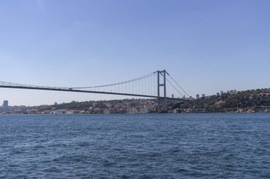 Boğaz'dan İstanbul şehrine panorama