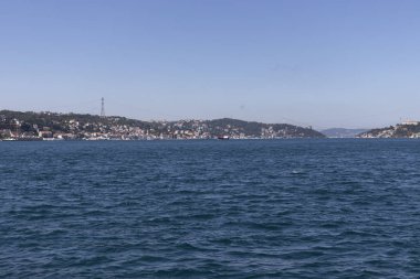 Boğaz'dan İstanbul şehrine panorama