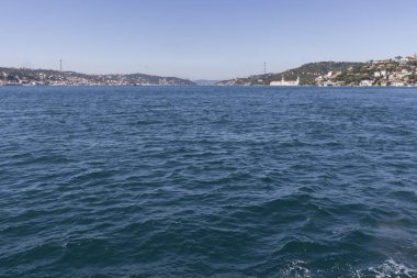 Boğaz'dan İstanbul şehrine panorama