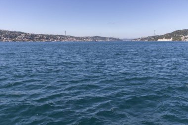 Boğaz'dan İstanbul şehrine panorama