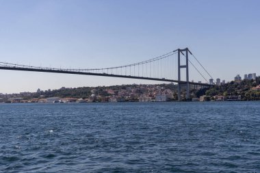 Boğaz'dan İstanbul şehrine panorama