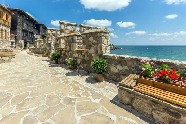 Bulgaristan 'ın eski Sozopol kentinde antik tahkimatlar