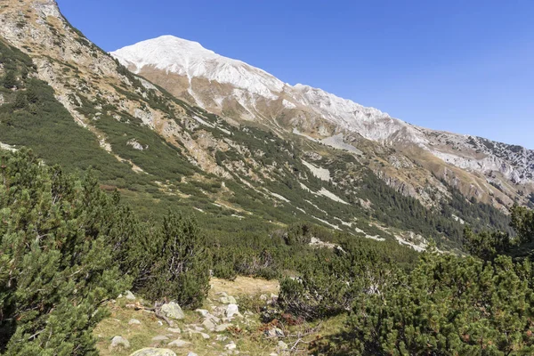 Lansekap dengan Puncak Vihren, Gunung Pirin, Bulgaria — Stok Foto