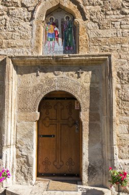 Sırbistan 'ın Veliko Selo kasabası yakınlarındaki Ortaçağ Zaova Manastırı
