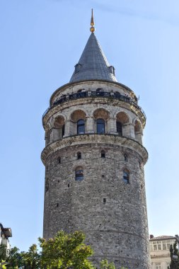İstanbul, Türkiye 'deki Galata Kulesi