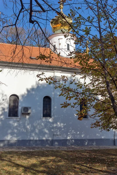 Николаевская церковь в городе Нови-Сад — стоковое фото