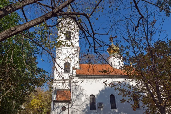 Православна церква Миколая в місті Нові-Сад, Сербія. — стокове фото