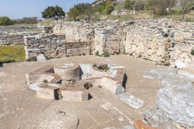 Philippi arkeolojik alanda Antik Kalıntılar, Yunanistan