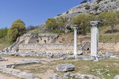 Philippi arkeolojik alanda Antik Kalıntılar, Yunanistan