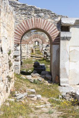 Philippi arkeolojik alanda Antik Kalıntılar, Yunanistan