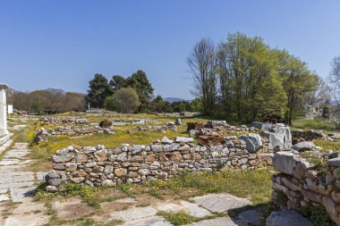 Philippi arkeolojik alanda Antik Kalıntılar, Yunanistan