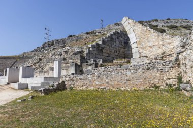 Philippi arkeolojik alanda Antik Kalıntılar, Yunanistan