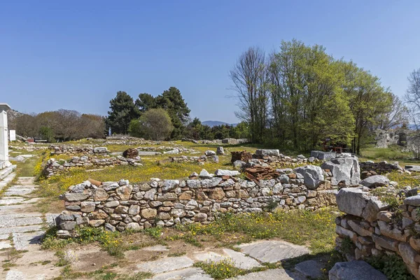 Philippi arkeolojik alanda Antik Kalıntılar, Yunanistan