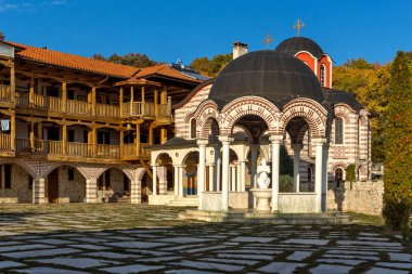 Ortaçağ Gigintsy manastırı St. Kozma ve Damyan, Bulgaristan