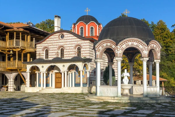 Mosteiro Gigintsy medieval St. Kozma e Damyan, Bulgária — Fotografia de Stock