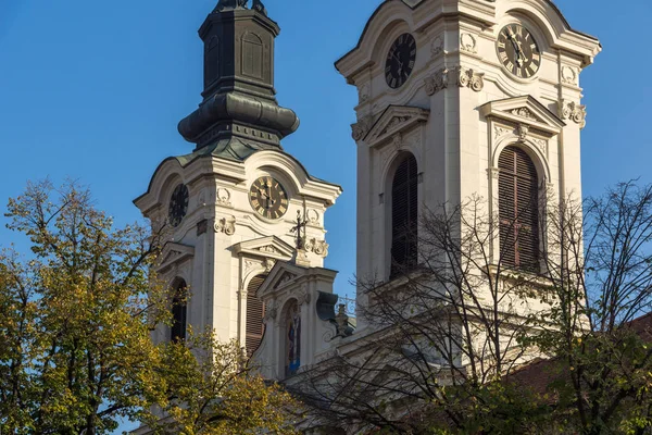 Catedral Ortodoxa de São Nicolau na cidade de Srijemski Karlovci, S — Fotografia de Stock
