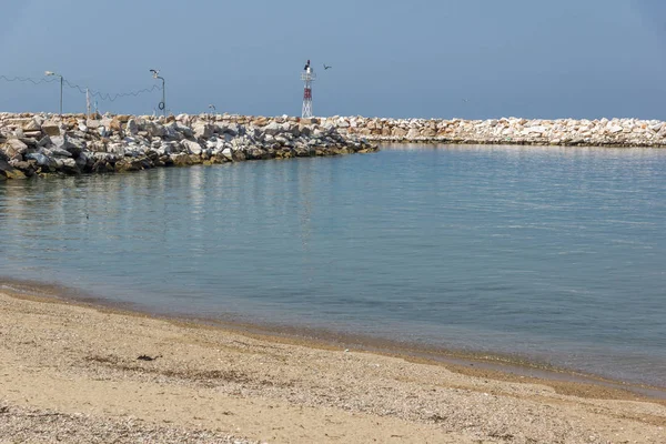 Porto de Skala Kallirachis, ilha de Thassos, Grécia — Fotografia de Stock