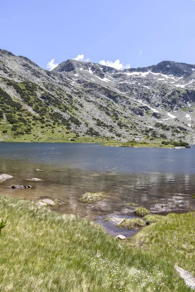 Landschap van de vismeren, Rila berg, Bulgarije — Stockfoto