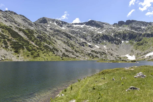 Landschap van de vismeren, Rila berg, Bulgarije — Stockfoto