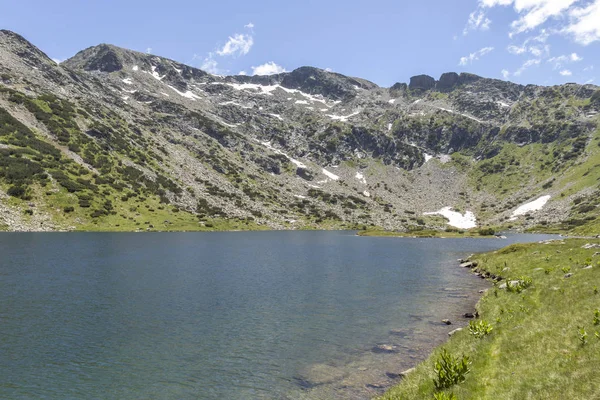 Landschaft der Fischseen, des Rila-Gebirges, Bulgariens — Stockfoto