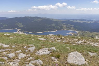 Belmeken Barajı manzarası, Rila dağı, Bulgaristan