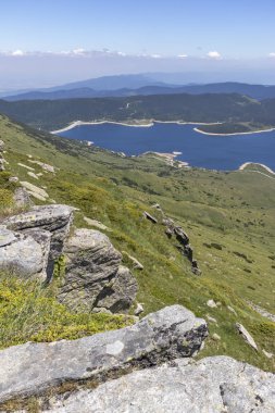 Belmeken Barajı manzarası, Rila dağı, Bulgaristan