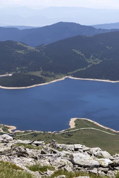 Krajina přehrady Belmeken, Rila, Bulharsko — Stock fotografie