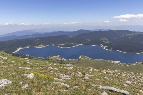 Krajina přehrady Belmeken, Rila, Bulharsko — Stock fotografie