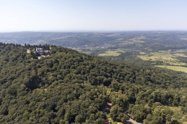 Sırbistan 'ın Avala Kulesi' nden inanılmaz panoramik manzara