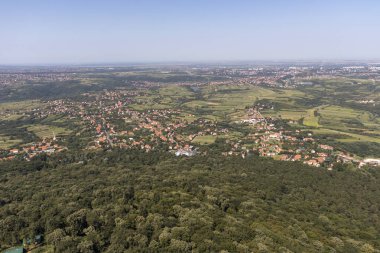 Sırbistan 'ın Avala Kulesi' nden inanılmaz panoramik manzara