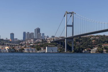 Boğaz 'dan İstanbul, Türkiye' ye Panorama