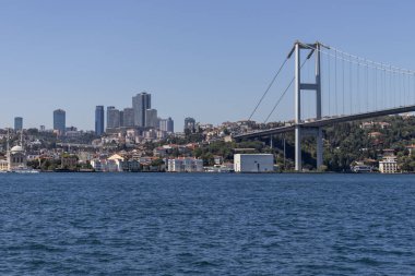 Boğaz 'dan İstanbul, Türkiye' ye Panorama