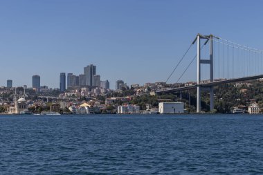 Boğaz 'dan İstanbul, Türkiye' ye Panorama