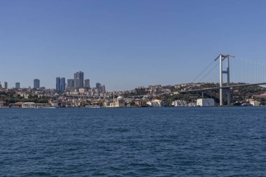 Boğaz 'dan İstanbul, Türkiye' ye Panorama