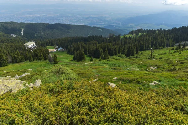 Vue d'été de la montagne de Vitosha, Bulgarie — Photo