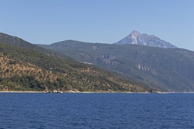 Kutsal Dağın Özerk Manastır Devleti'ndeki Athos Dağı
