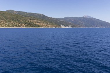 Kutsal Dağın Özerk Manastır Devleti'ndeki Athos Dağı