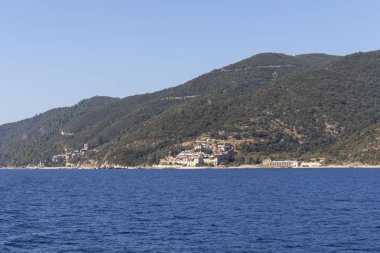 Kutsal Dağın Özerk Manastır Devleti'ndeki Athos Dağı